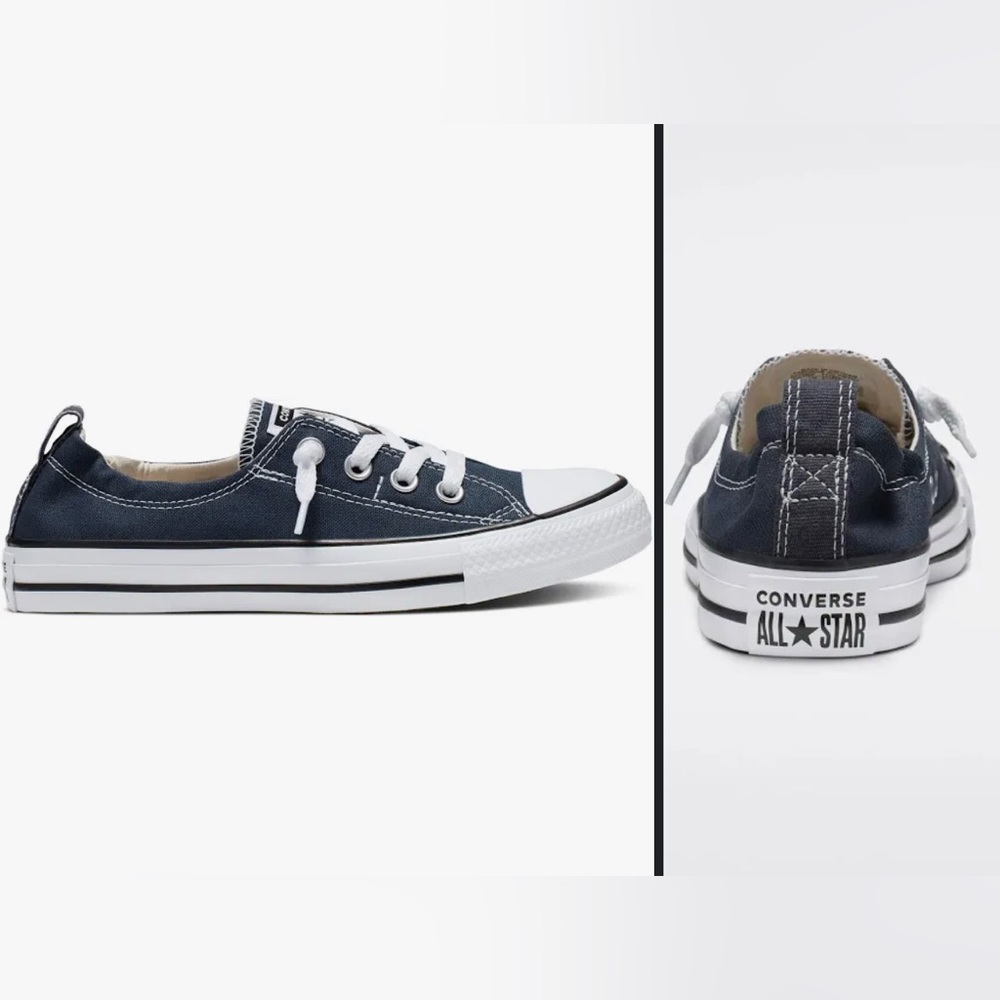 like NEW! Denim All Star Classic Converses, like NEW! Wore once!